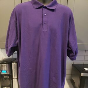 Tulane Purple Polo Shirt Performa Fabric Casual‎ College Wear 3XL